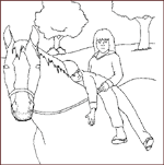 Coloriages Equestres