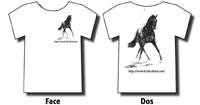Personnalisations Diverses sur le Thème du Cheval : Tee-Shirts
