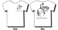 Personnalisations Diverses sur le Thème du Cheval : Tee-Shirts