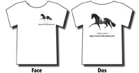Personnalisations Diverses sur le Thème du Cheval : Tee-Shirts