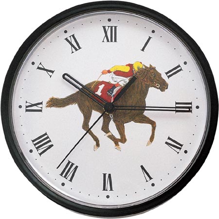 Personnalisations Diverses sur le Thème du Cheval : Pendules