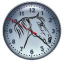 Personnalisations Diverses sur le Thème du Cheval : Pendules